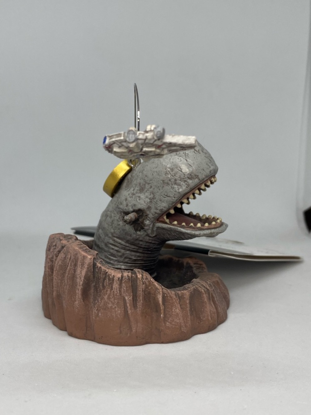 Disney Parks Star Wars Empire Strikes Back Slug Falcon 45th Legacy Ornament NEW